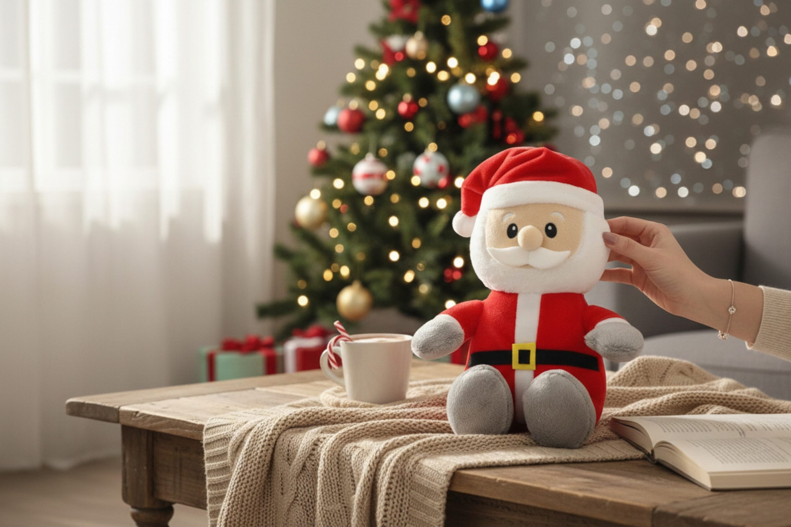 Christmas Santa Plush - Image 3